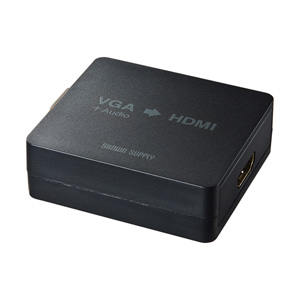 【訳あり 新品】HDMII変換コンバーター 1出力｜VGA→HDMI・VGA-CVHD2 ※箱にキズ、汚れあり
