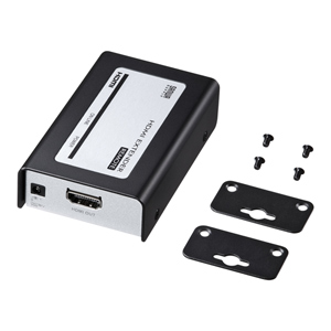 【訳あり 新品】HDMIエクステンダー 受信機 40m｜HDMI延長・フルHD対応 ※箱にキズ、汚れあり