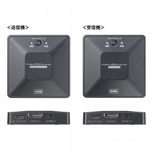 【訳あり 新品】ワイヤレスHDMIエクステンダー 60m｜HDMI延長・VGA-EXWHD13