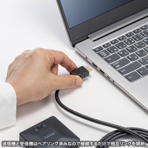 【訳あり 新品】ワイヤレスHDMIエクステンダー 60m｜HDMI延長・VGA-EXWHD13