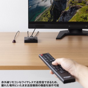【訳あり 新品】ワイヤレスHDMIエクステンダー 60m｜HDMI延長・VGA-EXWHD13