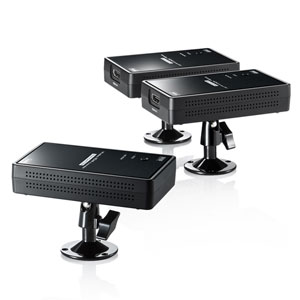 【訳あり 新品】ワイヤレスHDMIエクステンダー 30m｜2分配・フルHD・HDMI延長