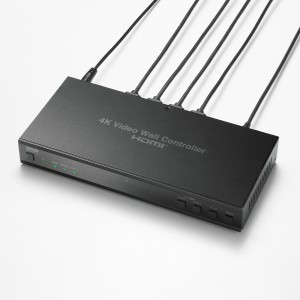 【訳あり 新品】HDMI分配器 1入力4出力｜タイプC・4K対応・ビデオウォールに最適