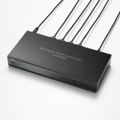 【訳あり 新品】HDMI分配器 1入力4出力｜タイプC・4K対応・ビデオウォールに最適