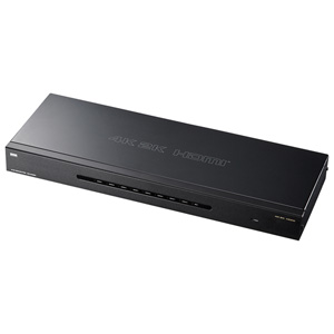 【訳あり 新品】HDMI分配器 1入力8出力｜マルチディスプレイ・業務用・4K・同時出力 ※箱にキズ、汚れあり