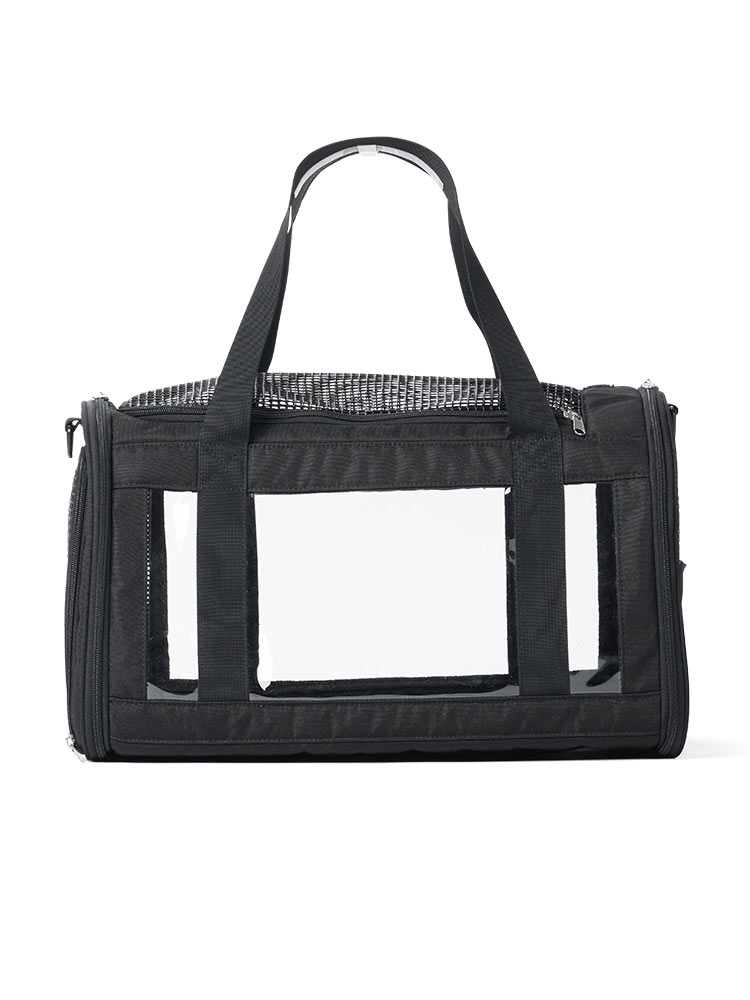 ペットキャリーバッグ おしゃれショルダー｜猫・犬・うさぎの旅行・通院に最適！折りたたみ軽量タイプ