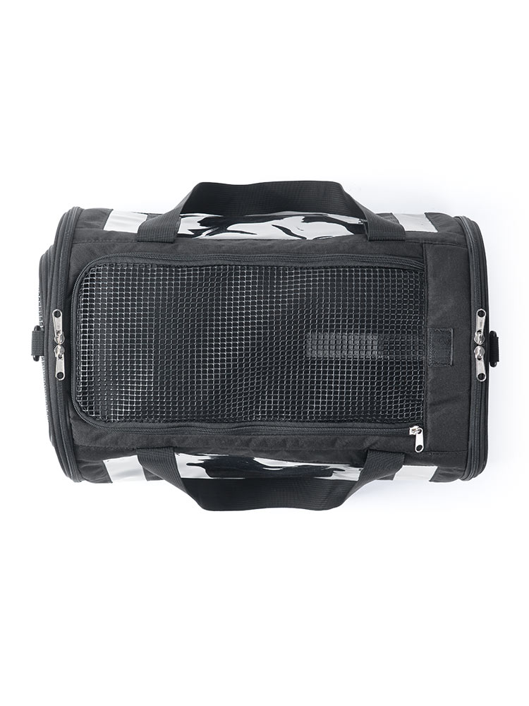 ペットキャリーバッグ おしゃれショルダー｜猫・犬・うさぎの旅行・通院に最適！折りたたみ軽量タイプ