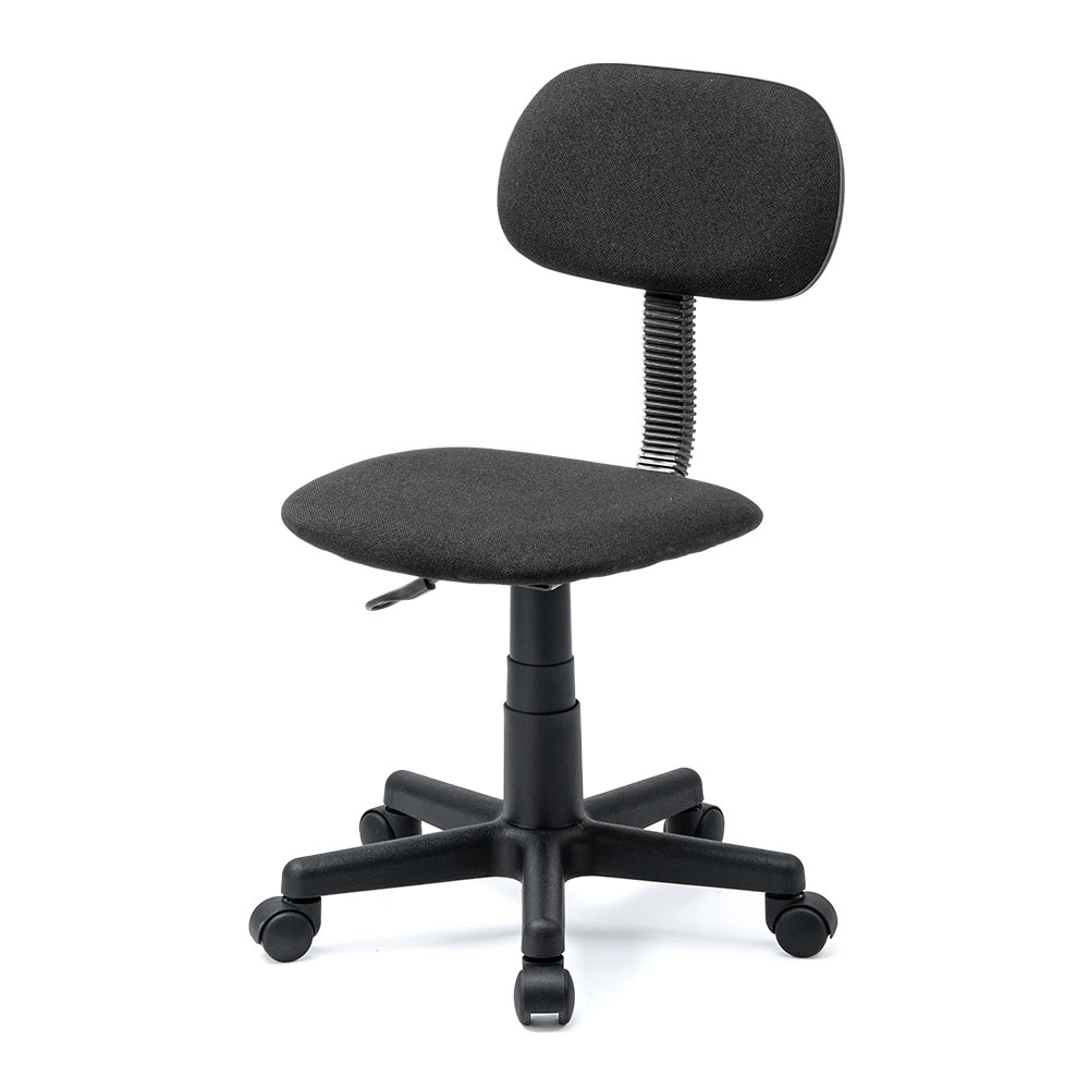 デスクチェア（パソコン・OA・布張り・キャスター・シンプル・コスパ