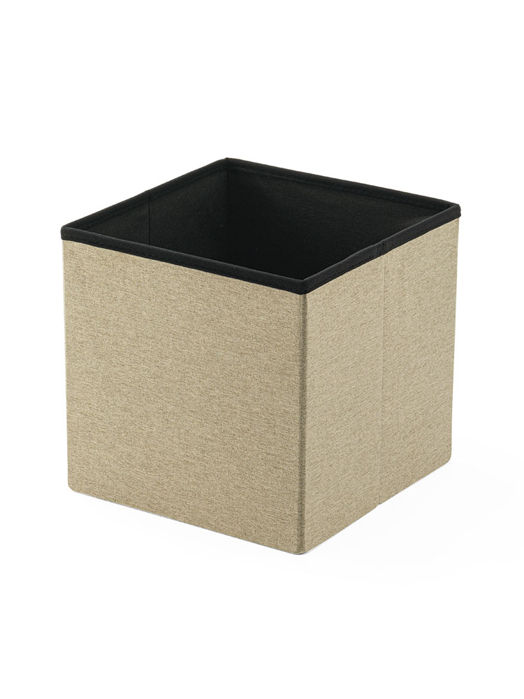 【収納スツール】折りたたみ座面外し可能 100kg ベージュ