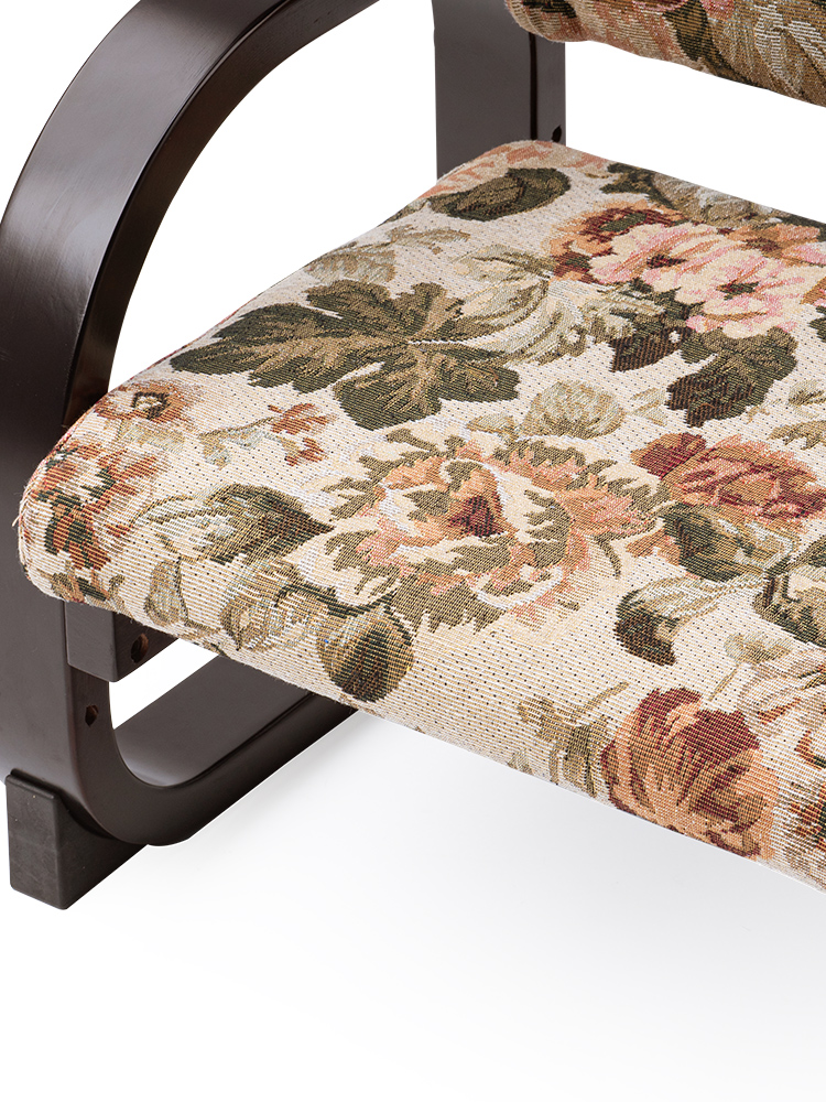 【高座椅子】 高さ3段階調整 肘掛け付き|座卓に合うコンパクト椅子