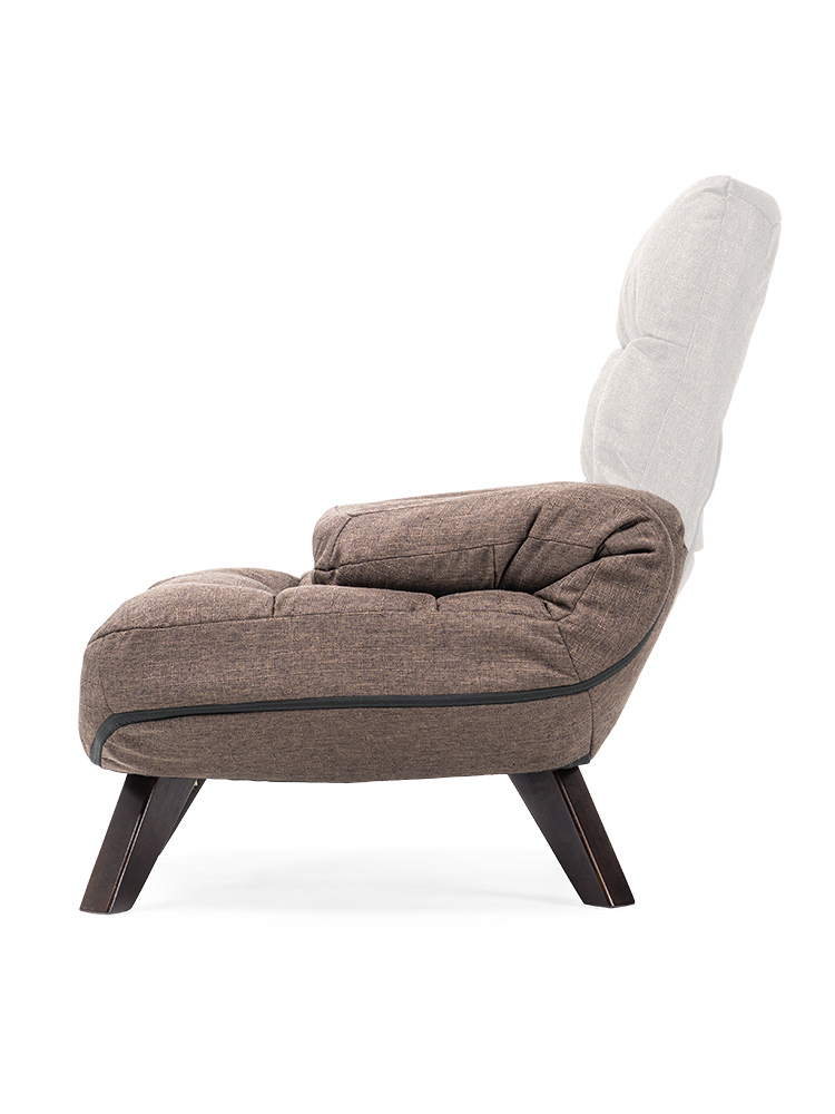 あぐらも組めるワイド座面のロータイプ高座椅子 | ふわふわクッションで極上リラックス