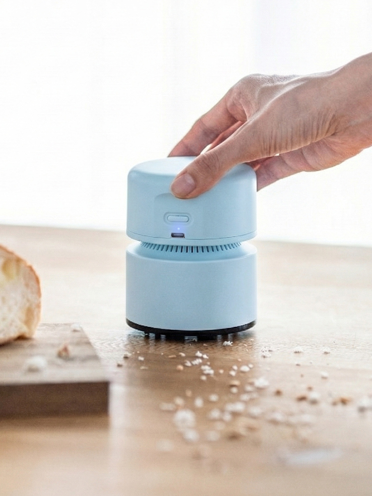 卓上掃除機 ハンディクリーナー | コードレス充電式で消しゴムかすも簡単吸引、キーボードやデスクをコンパクトに清掃