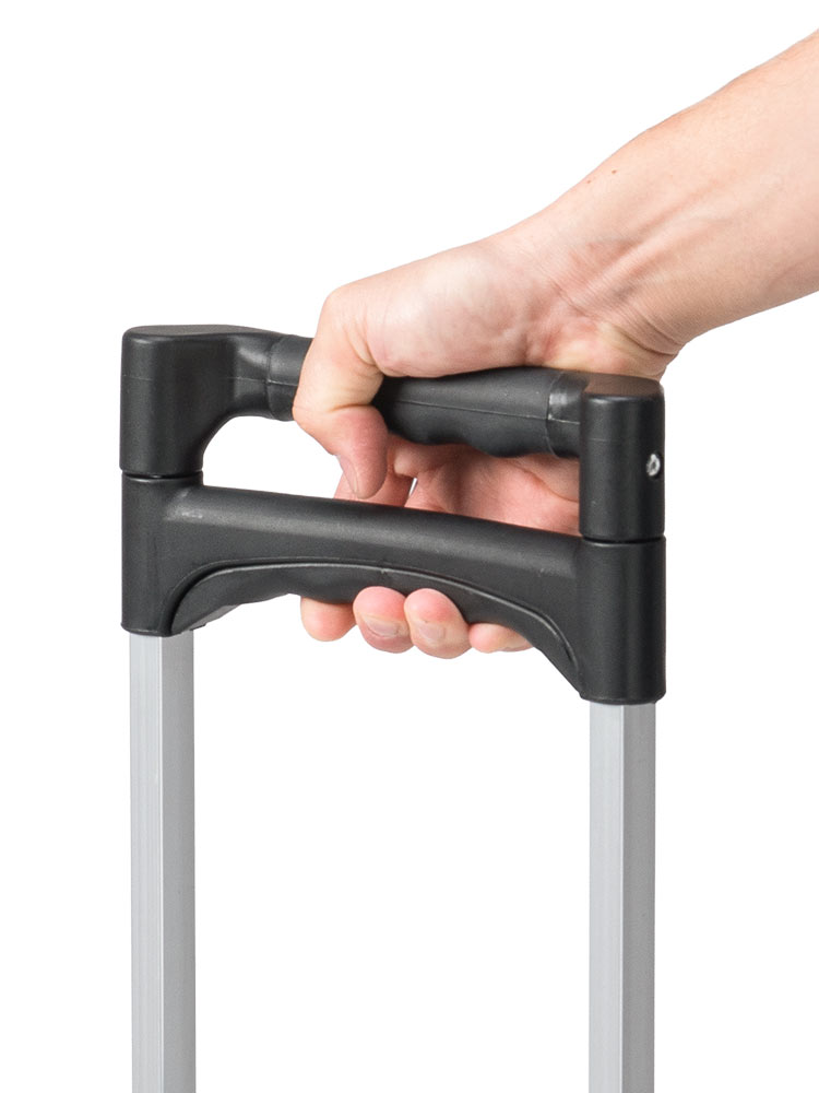 高さ調整できるアルミ製キャリーカート | 軽量＆折りたたみ式・耐荷重70kgで荷物運搬に便利