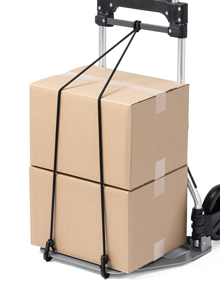 アルミ製キャリーカート 軽量折りたたみ式 | 耐荷重100kg・2輪タイプで荷物運搬に最適