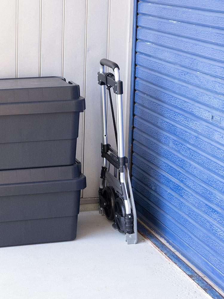 アルミ製キャリーカート 軽量折りたたみ式 | 耐荷重100kg・2輪タイプで荷物運搬に最適