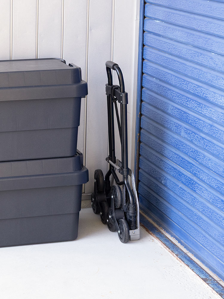 軽量＆折りたたみ式キャリーカート | 階段もラクに登れる6輪静音タイプ・荷物運搬に最適