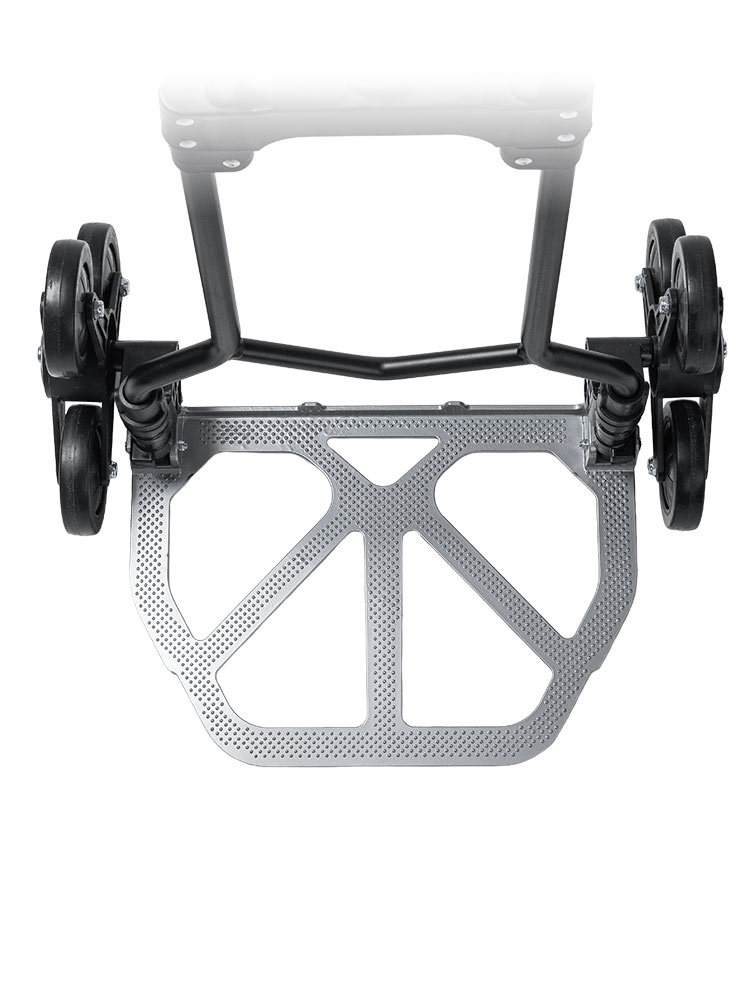 軽量＆折りたたみ式キャリーカート | 階段もラクに登れる6輪静音タイプ・荷物運搬に最適