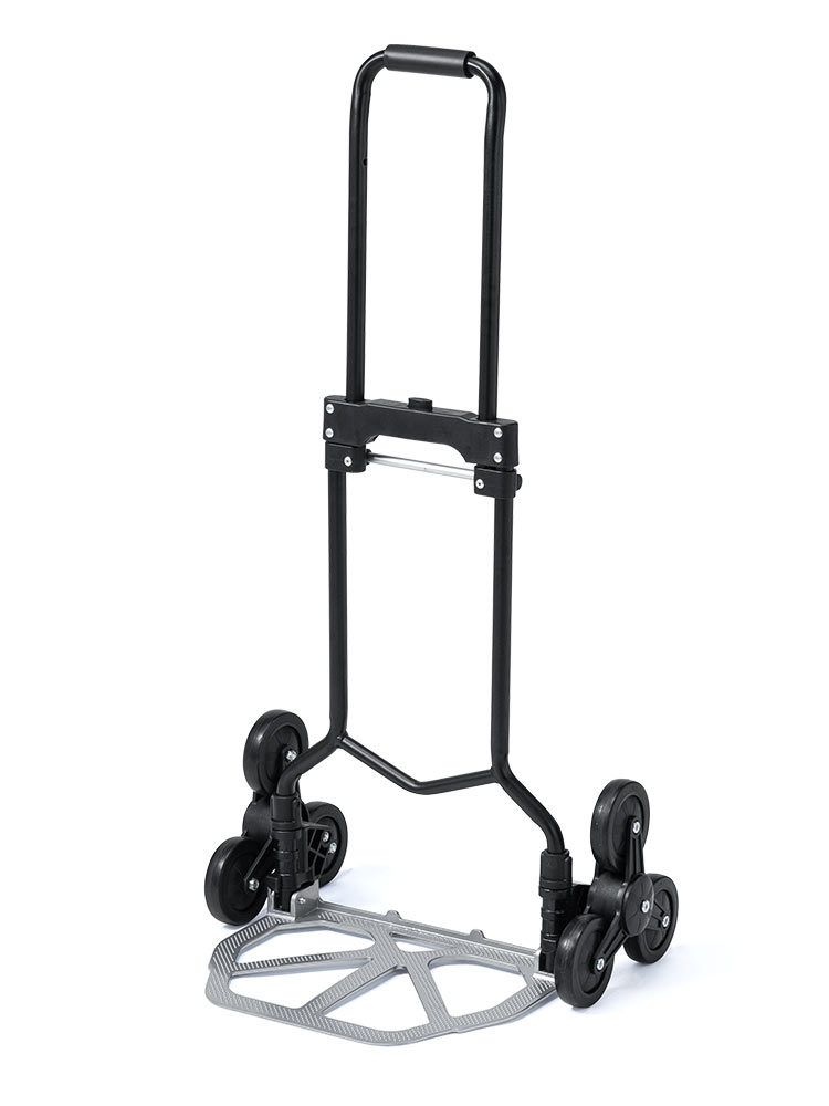 軽量＆折りたたみ式キャリーカート | 階段もラクに登れる6輪静音タイプ・荷物運搬に最適