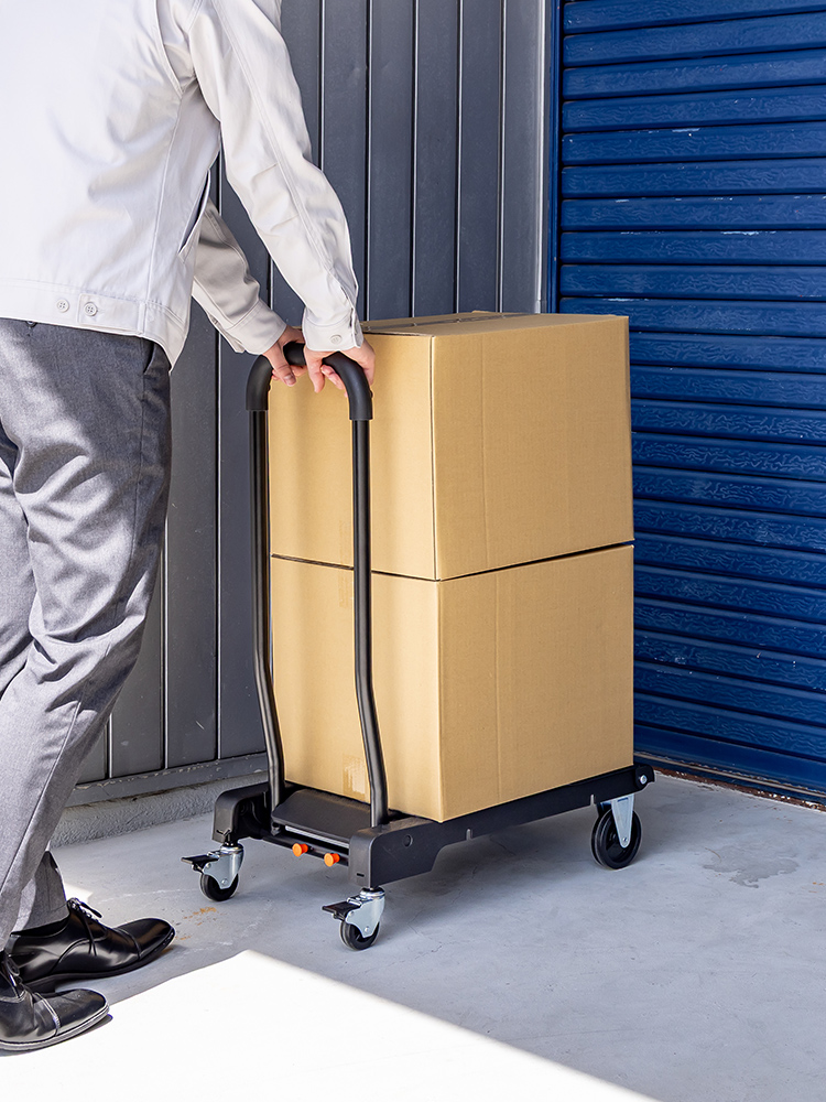 台車・キャリーに早変わり！折りたたみ式2WAYキャリーカート