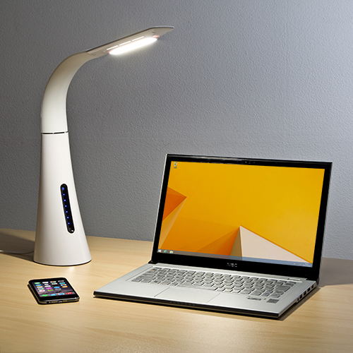 【在庫処分SALE】LEDデスクライト（スタンド・卓上・テーブル・タッチセンサー）