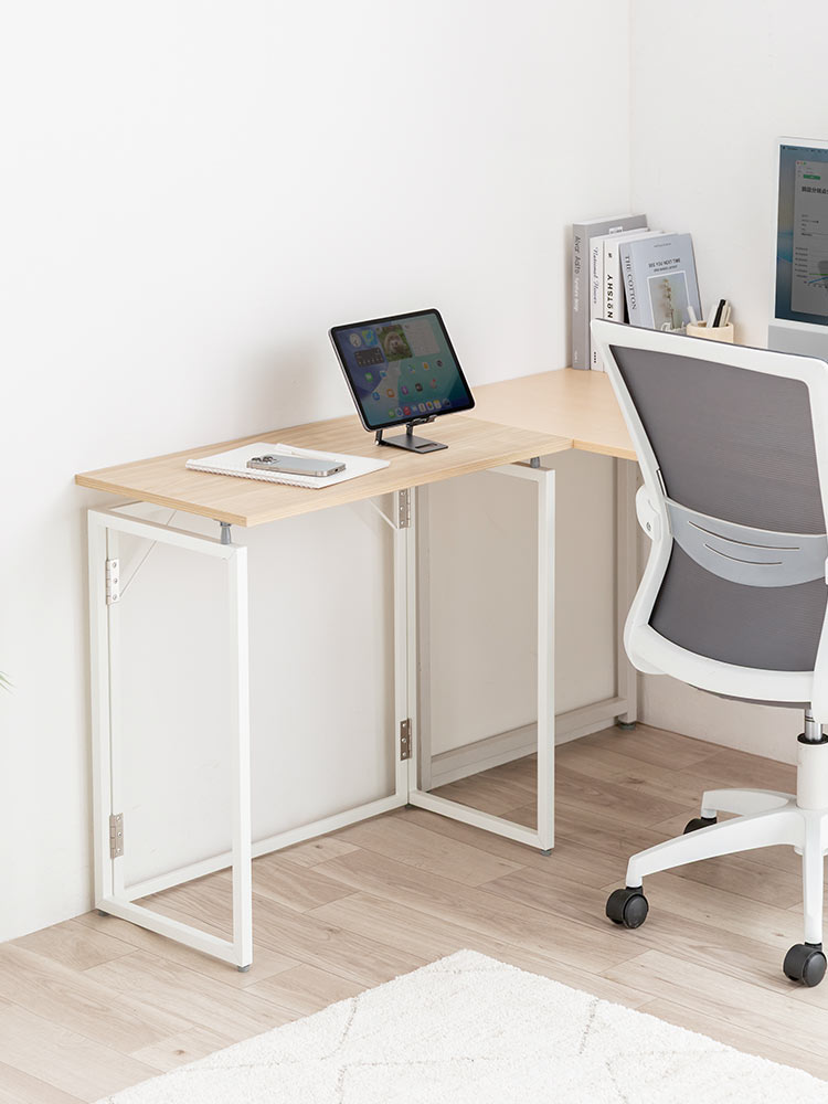 折りたたみデスク／幅70cm・省スペース／簡単開閉設計