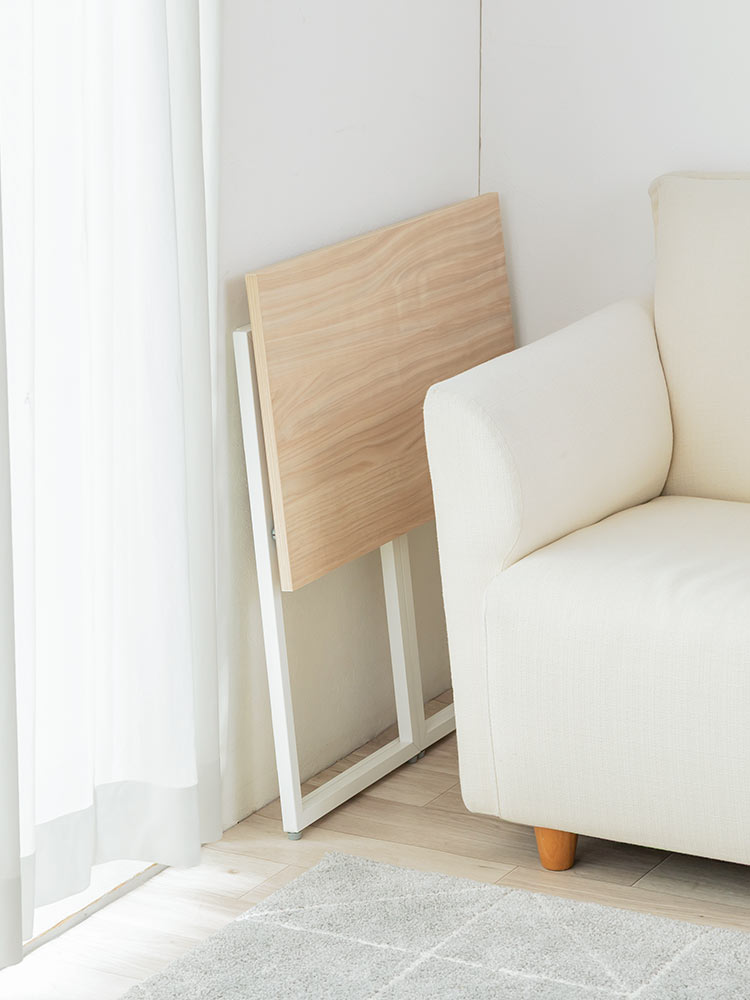 折りたたみデスク／幅70cm・省スペース／簡単開閉設計