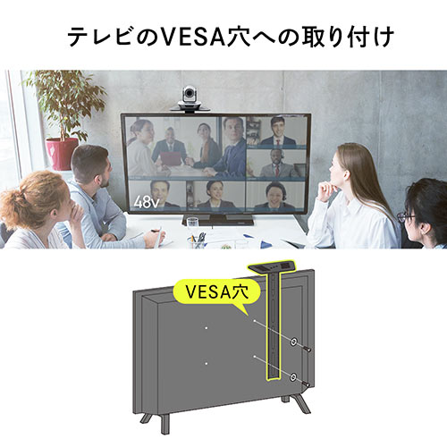 テレビ カメラ台（モニター・ディスプレイ・上棚・スタンド・収納・会議・VESA・ハードディスク）