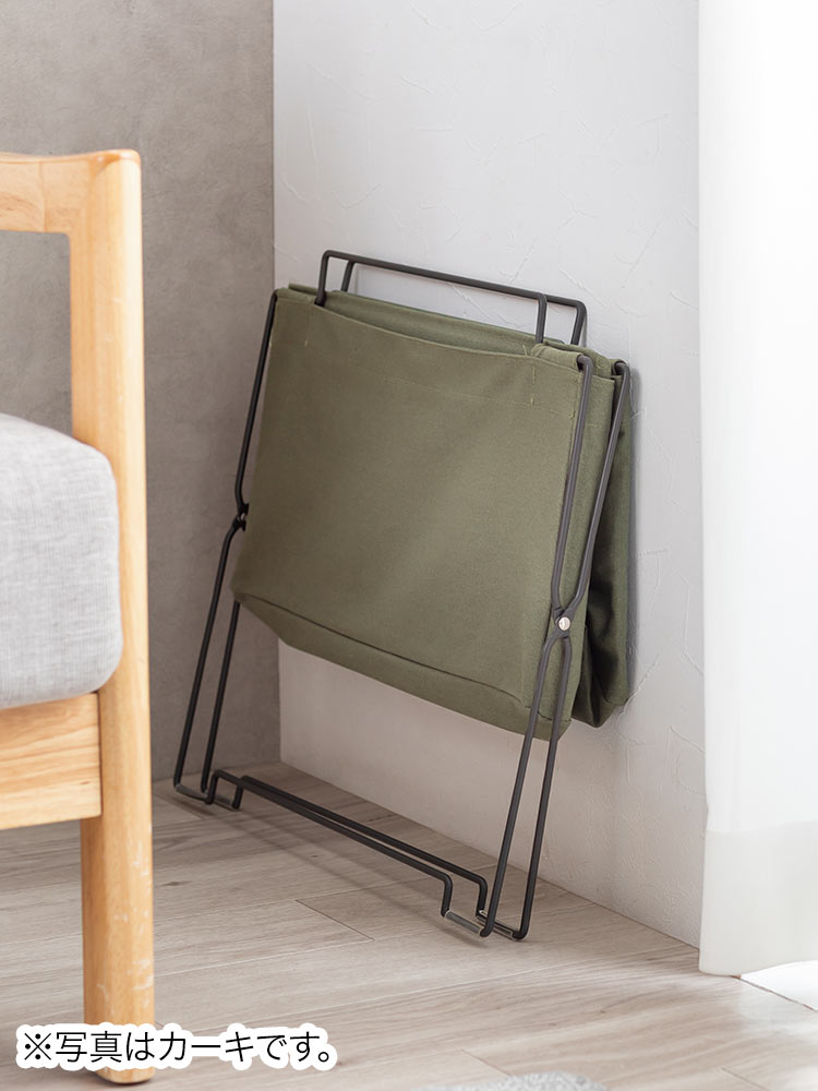 オフィス・リビングの足元をスッキリ スタッキング対応の多用途収納ケース ブラック