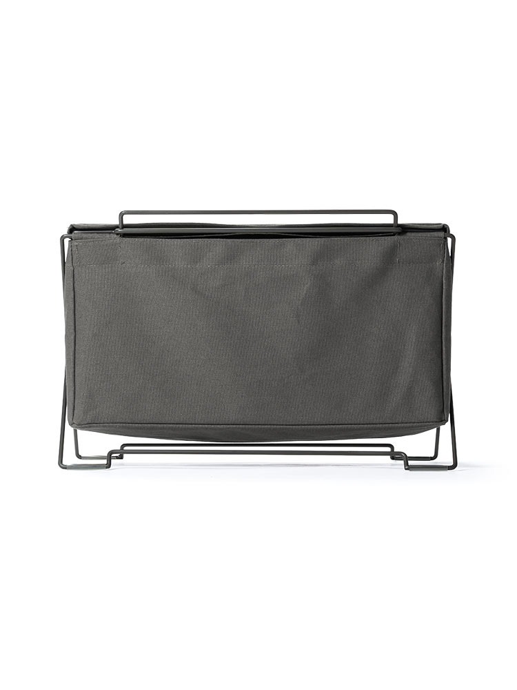 オフィス・リビングの足元をスッキリ スタッキング対応の多用途収納ケース ブラック