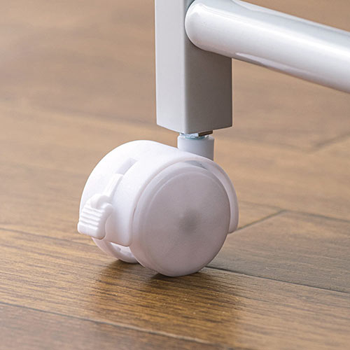 キッチンラック・ロータイプ(レンジラック・キャスター付き・移動)