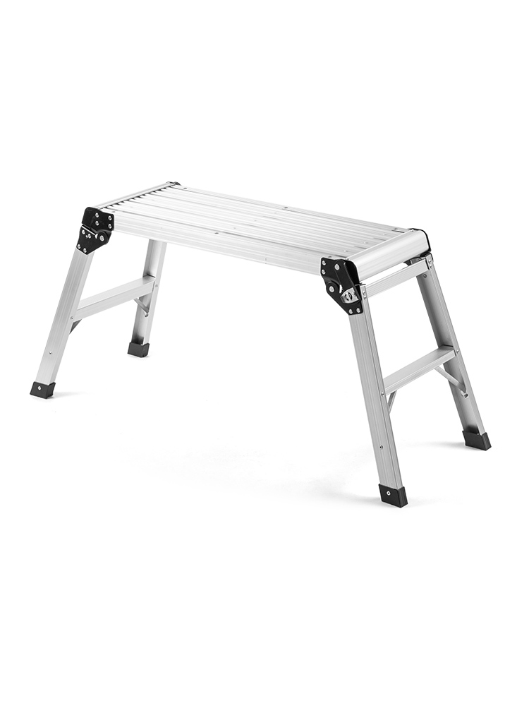 足場台（脚立・2段・幅広・アルミ・軽い・折りたたみ・洗車・車・ワイド・おすすめ）EEX-KYA20