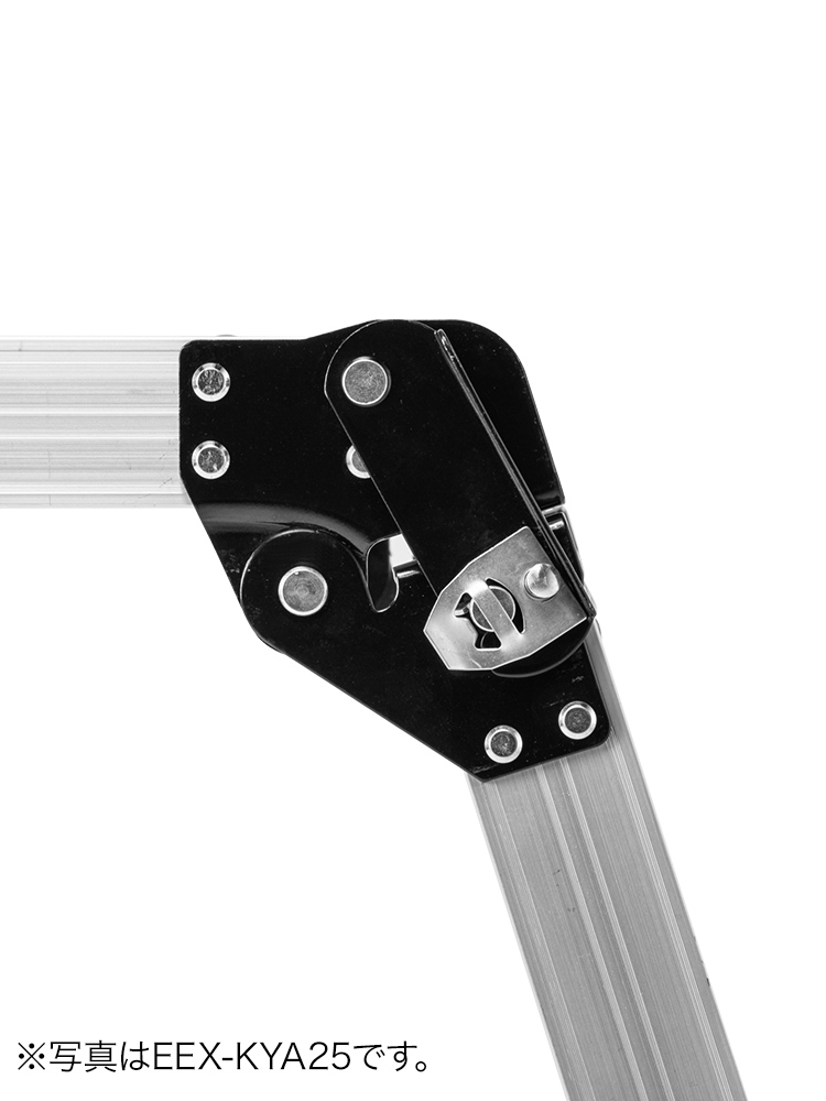 足場台 アルミ脚立(洗車や車メンテナンスにおすすめ 軽量・折りたたみ・高耐荷重タイプ・ブラック)