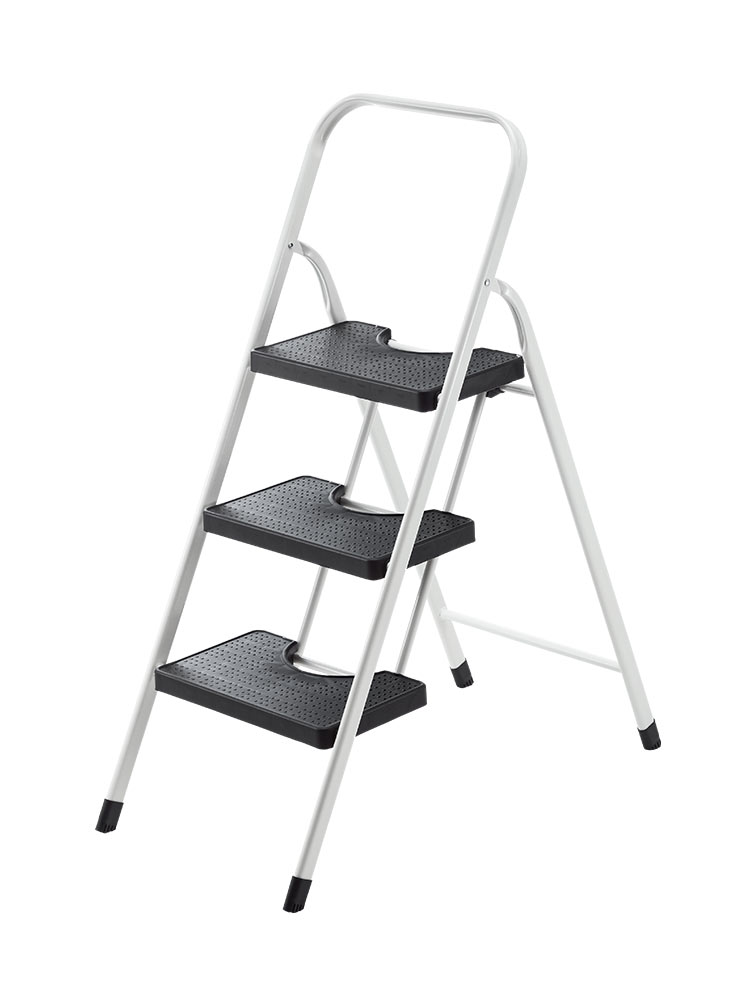 脚立（3段・折りたたみ・収納・インテリア・踏み台・梯子・安全・高さ