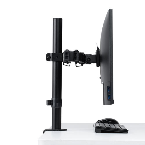 モニターアーム（机・クランプ・縦・高さ調整・前後・左右・上下・回転・シングル・1画面）