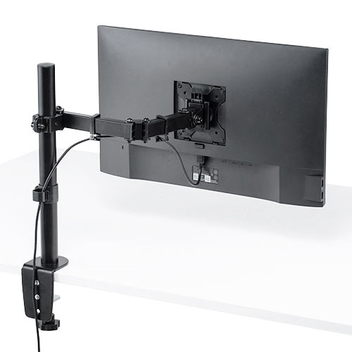 モニターアーム（机・クランプ・縦・高さ調整・前後・左右・上下・回転・シングル・1画面）