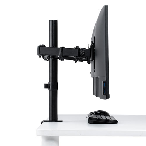 モニターアーム（机・クランプ・縦・高さ調整・前後・左右・上下・回転