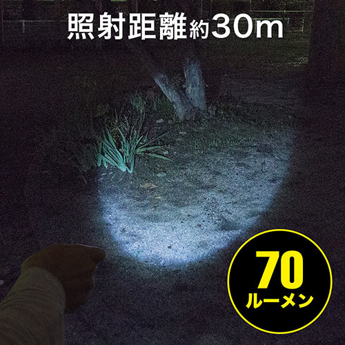 在庫処分SALE】LEDペンライト（スポット・単4電池・アルミ・コンパクト