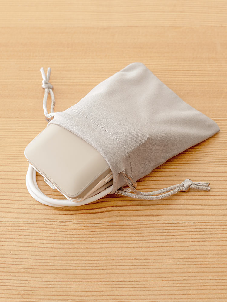 【Bluetoothマウス】充電式小型スマホ対応 静音 ベージュ