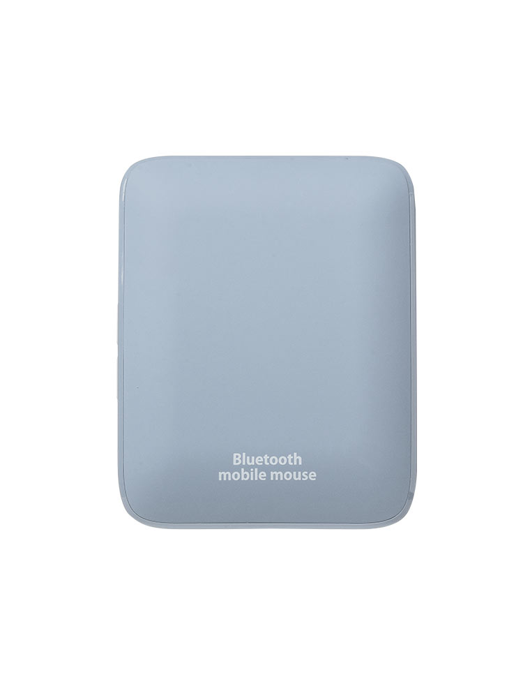 【Bluetoothマウス】充電式小型スマホ対応 静音 ブルー