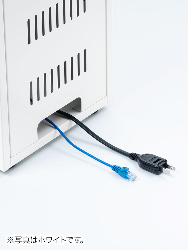 小型ネットワーク機器収納ボックス | 配線整理・放熱・鍵付きで盗難防止に最適