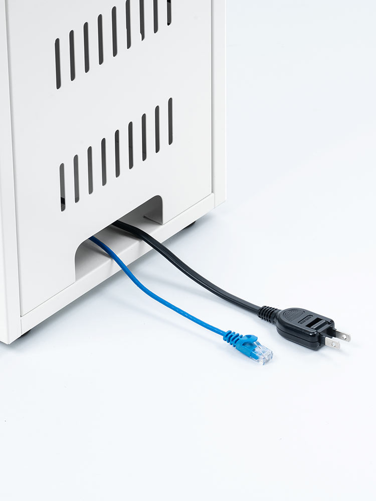 小型ネットワーク機器収納ボックス | 配線整理・放熱・鍵付きで盗難防止に最適