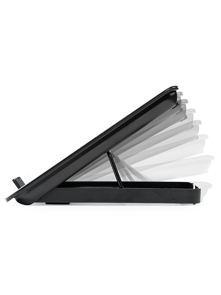 おすすめノートパソコンクーラー！6つのファンとアルミボディで冷却効果抜群のPCスタンド