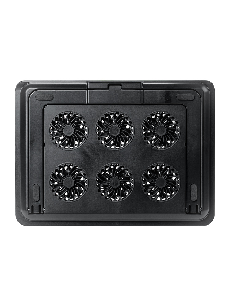 おすすめノートパソコンクーラー！6つのファンとアルミボディで冷却効果抜群のPCスタンド