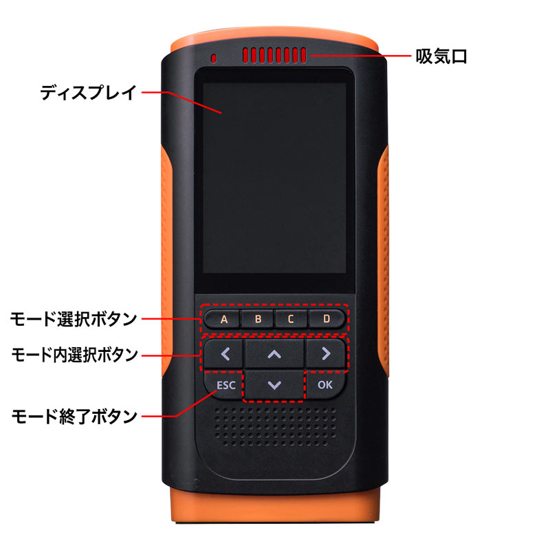 PM2.5測定器(バッテリー内蔵・花粉・黄砂・アレルギー・おすすめ)