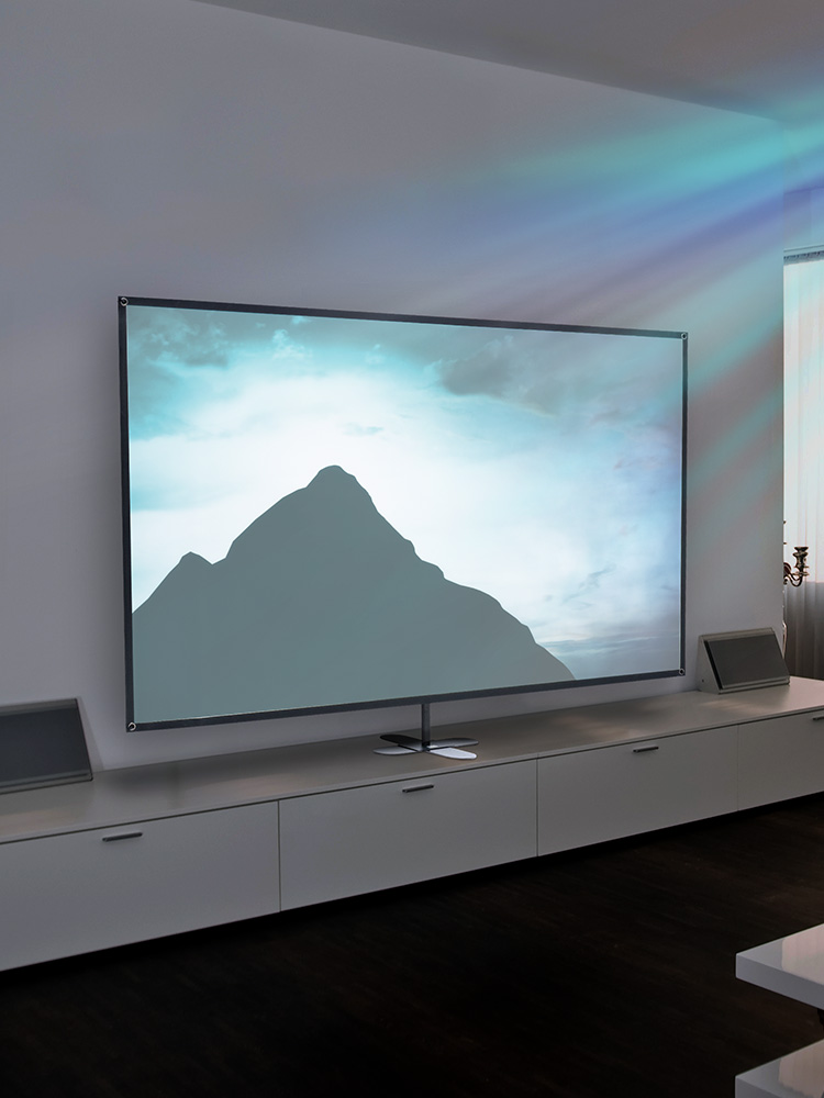 卓上90インチプロジェクタースクリーン | 持ち運び対応・16:9