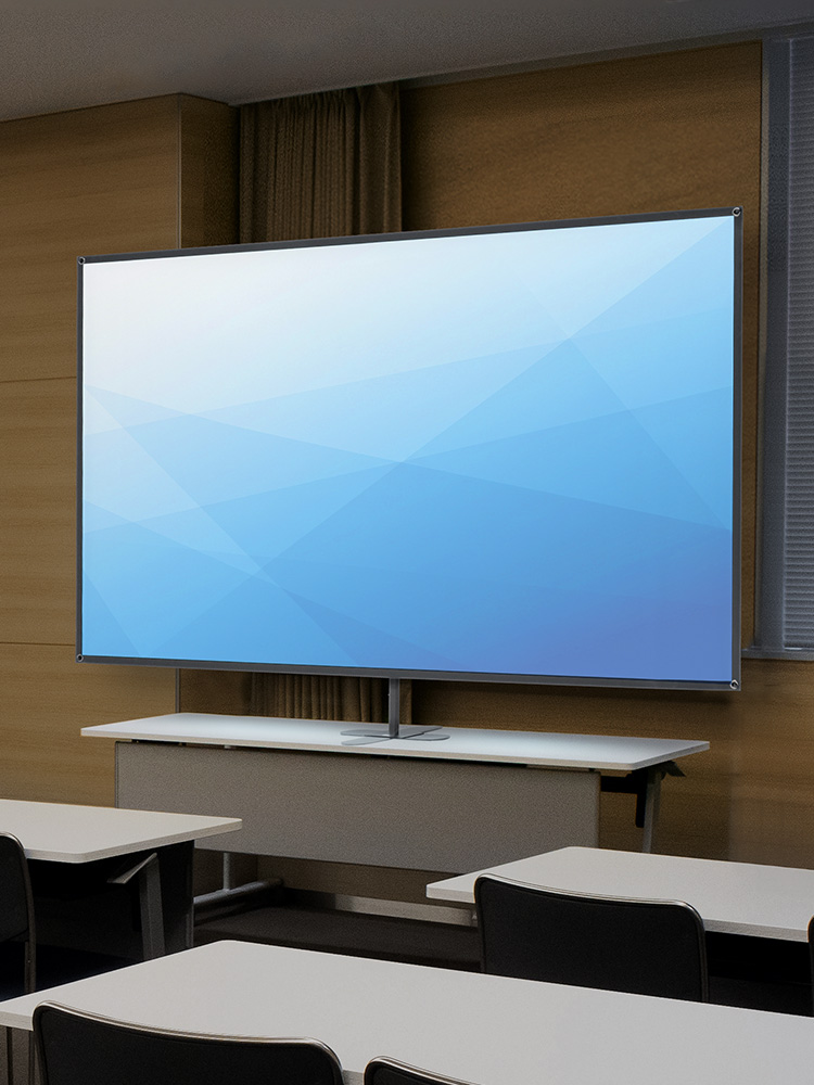 卓上90インチプロジェクタースクリーン | 持ち運び対応・16:9