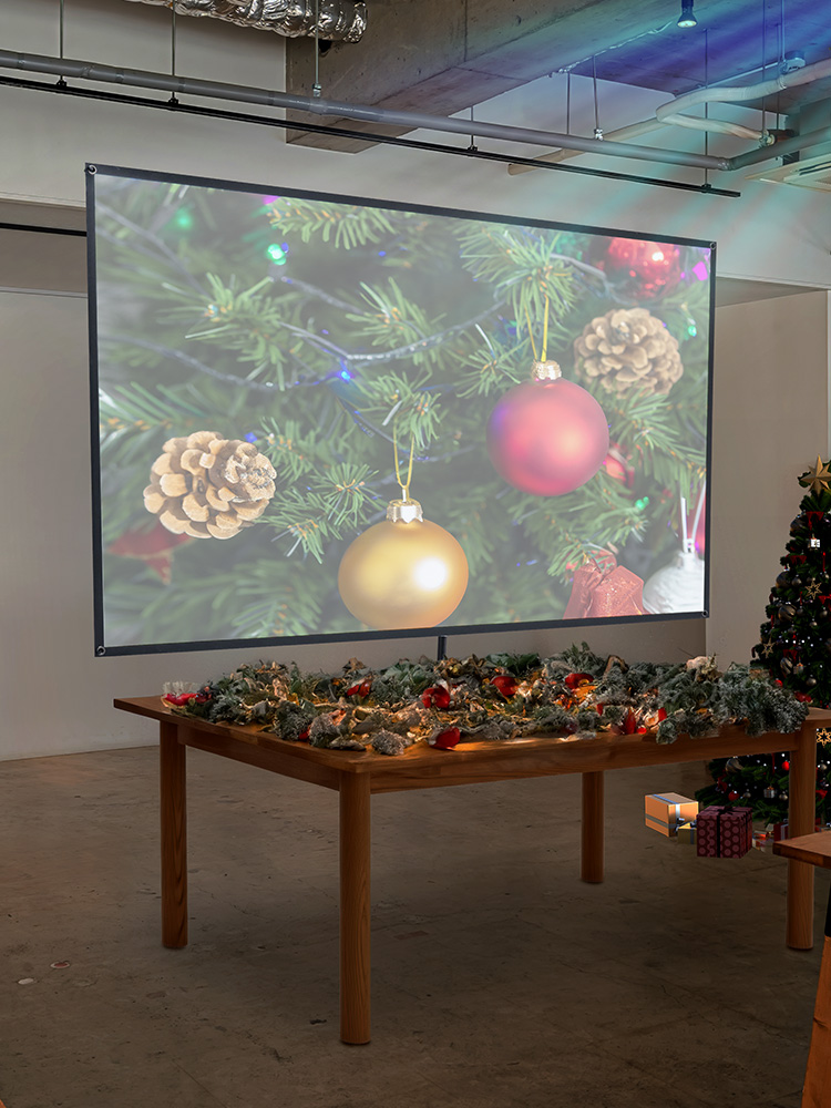 机固定クランプ式90インチプロジェクタースクリーン | 持ち運び