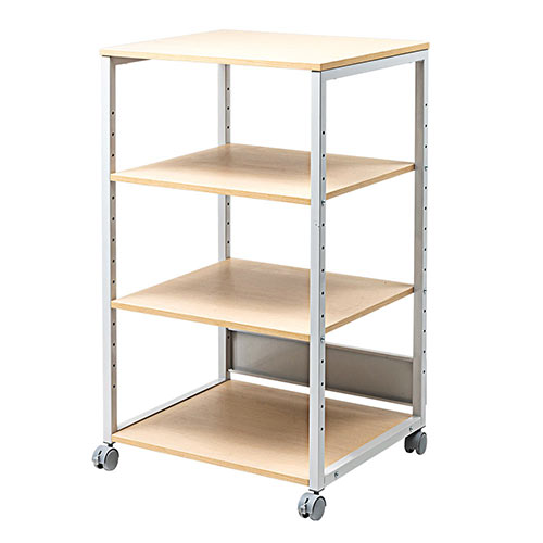 【在庫処分‼️】プリンター台 キャスター付き ライトブラウン 在庫処分‼️】プリンター台 キャスター付き ライトブラウン