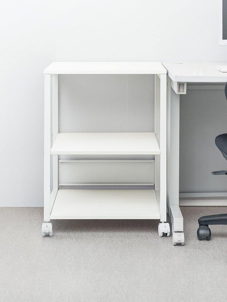 プリンター台（ラック・ワゴン・キャスター・レーザー・インクジェットプリンター・収納・棚・3段・オフィス）EEX-PTS02