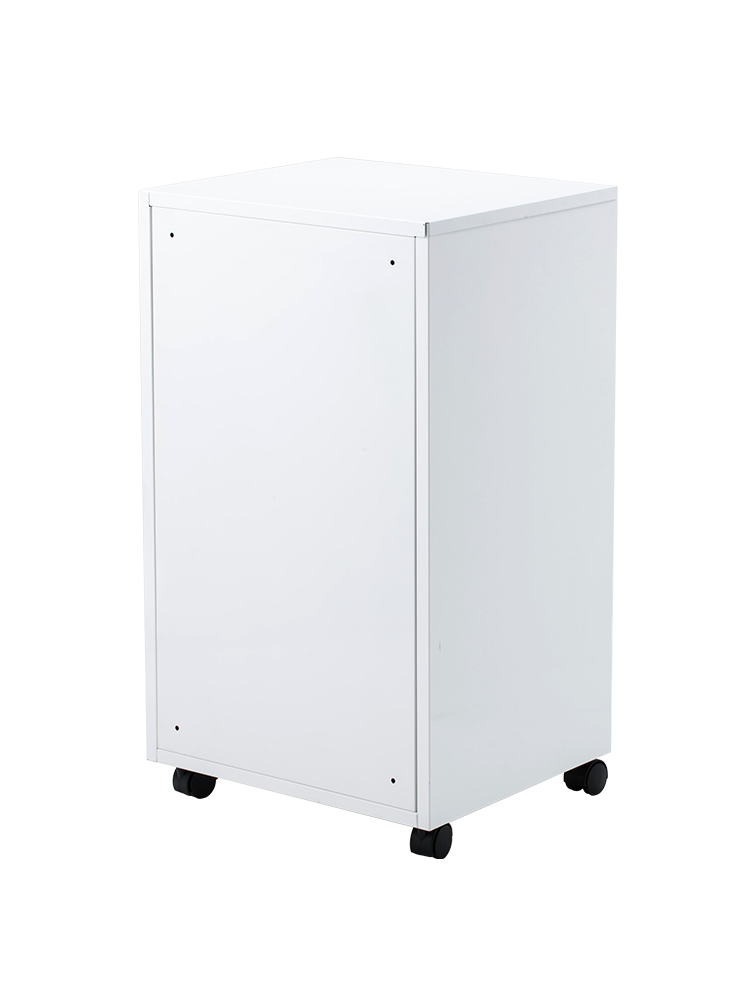 鍵付き2段セキュリティボックス｜A4書類やパソコンを保管、キャスター付きで移動も簡単